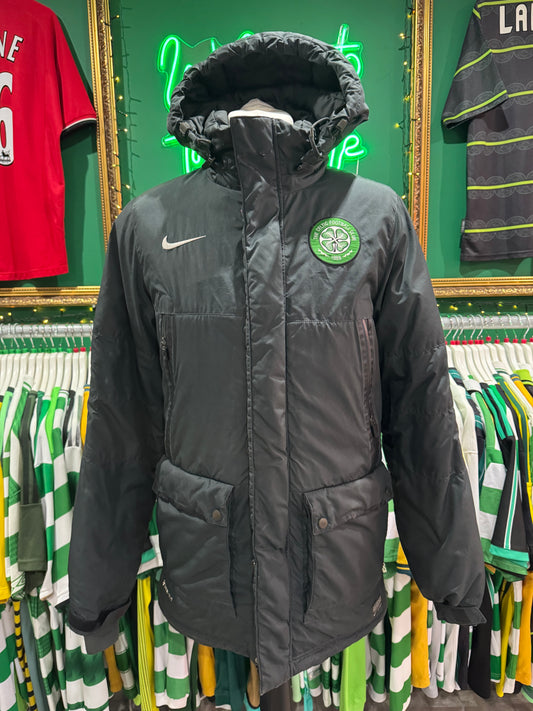 Celtic padded puffer coach jacket Nike small