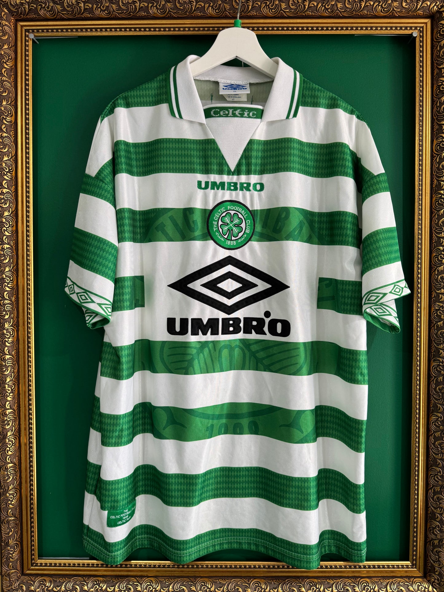 Celtic 1997/99 home shirt xlarge Annoni 17