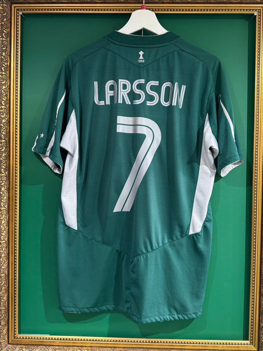 Celtic 2004/05 away shirt large Larsson 7