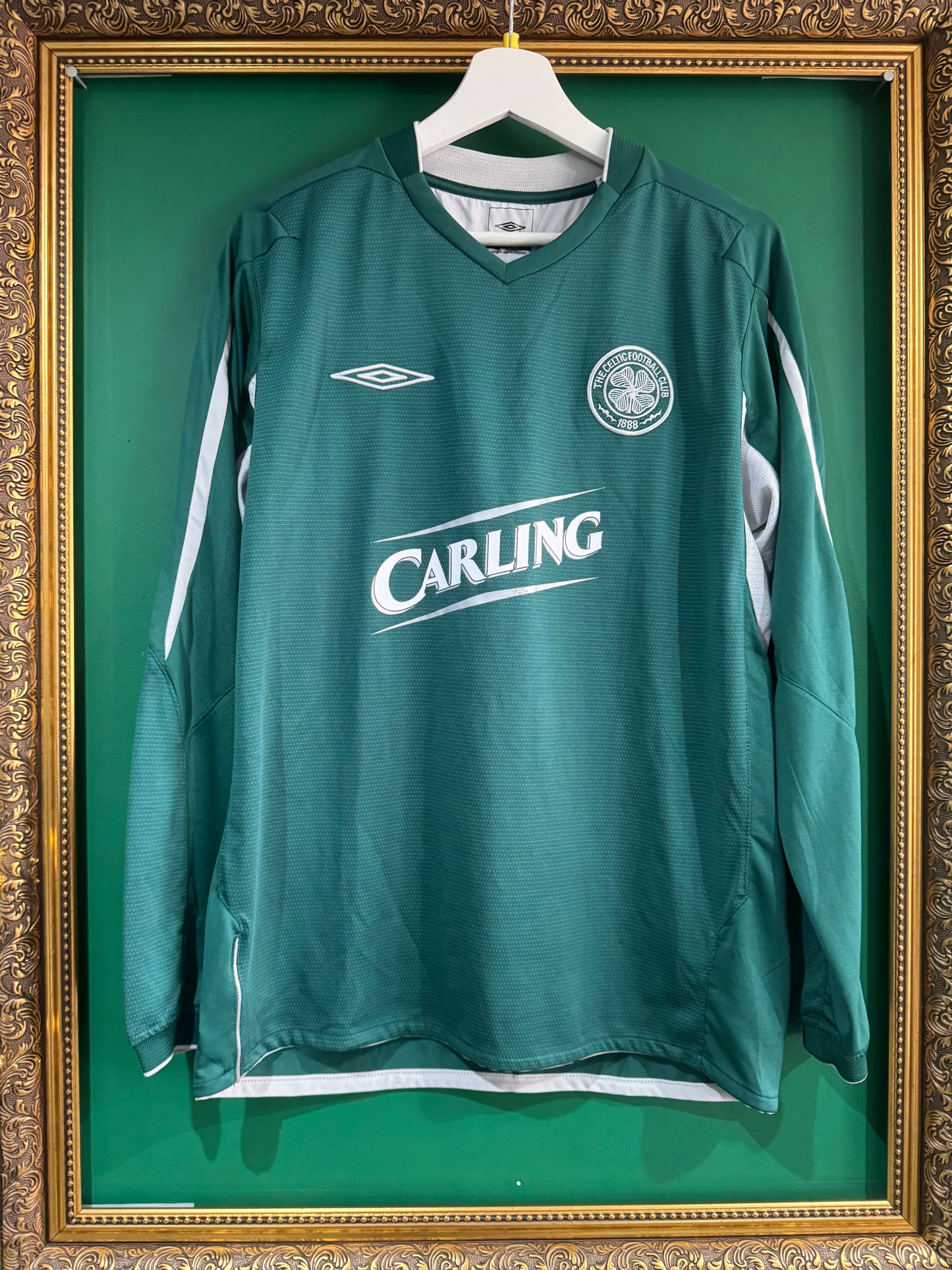 Celtic 2004/05 away shirt long sleeve medium