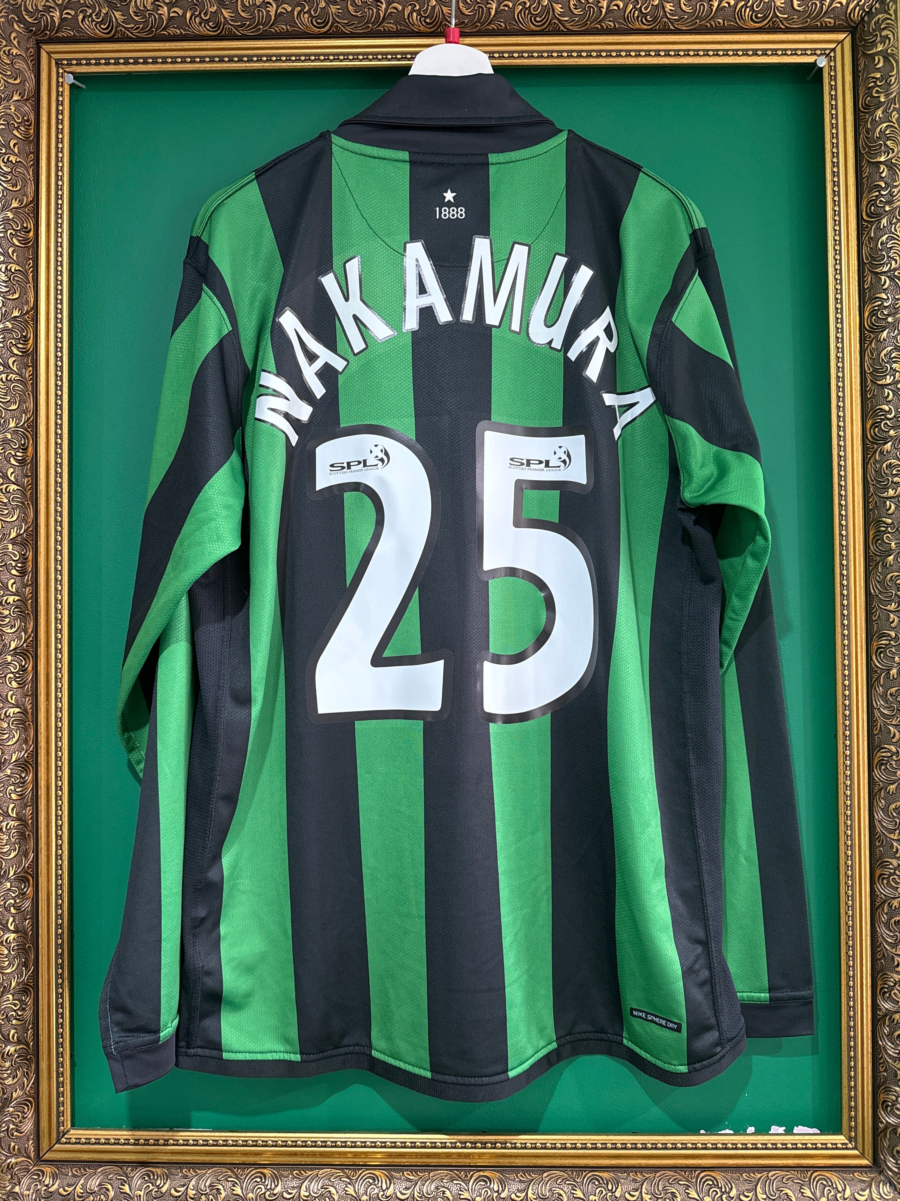 Celtic 2006/07 away Nakamura 25 ls – The Glasgow Celtic Wear