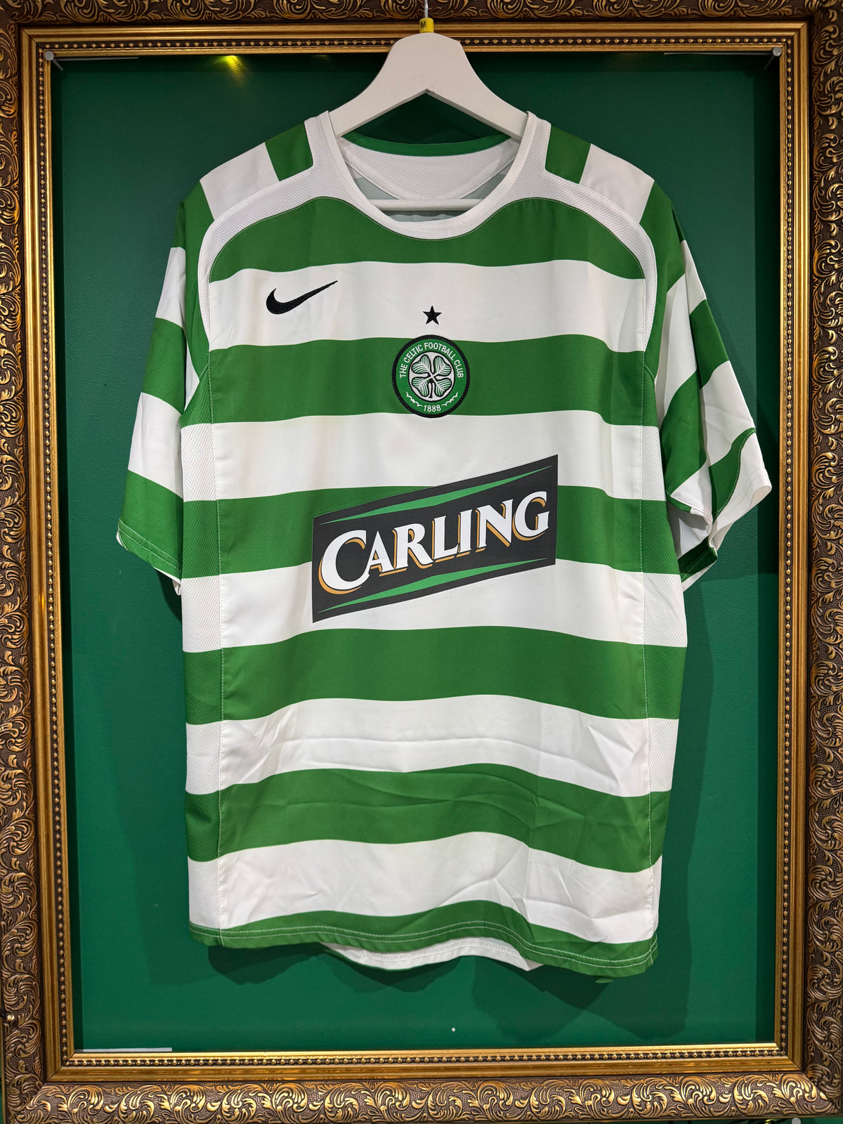 Celtic 2005/07 home shirt medium