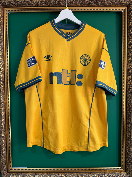 Celtic 2000/02 away shirt medium Legend 7