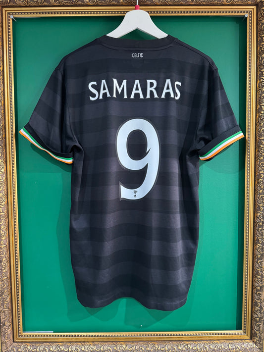 Celtic 2012/13 away shirt large Samaras 9