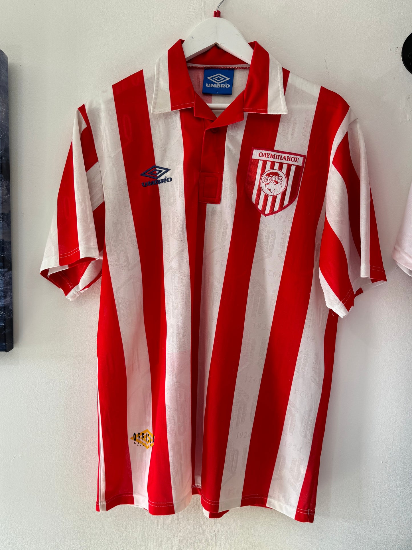 Olympiacos 1992/93 home large