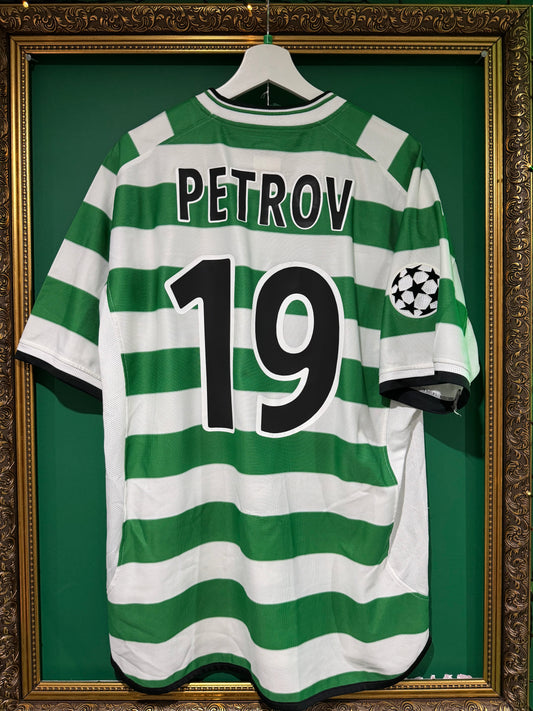 Celtic 2001/02 home xlarge Petrov 19