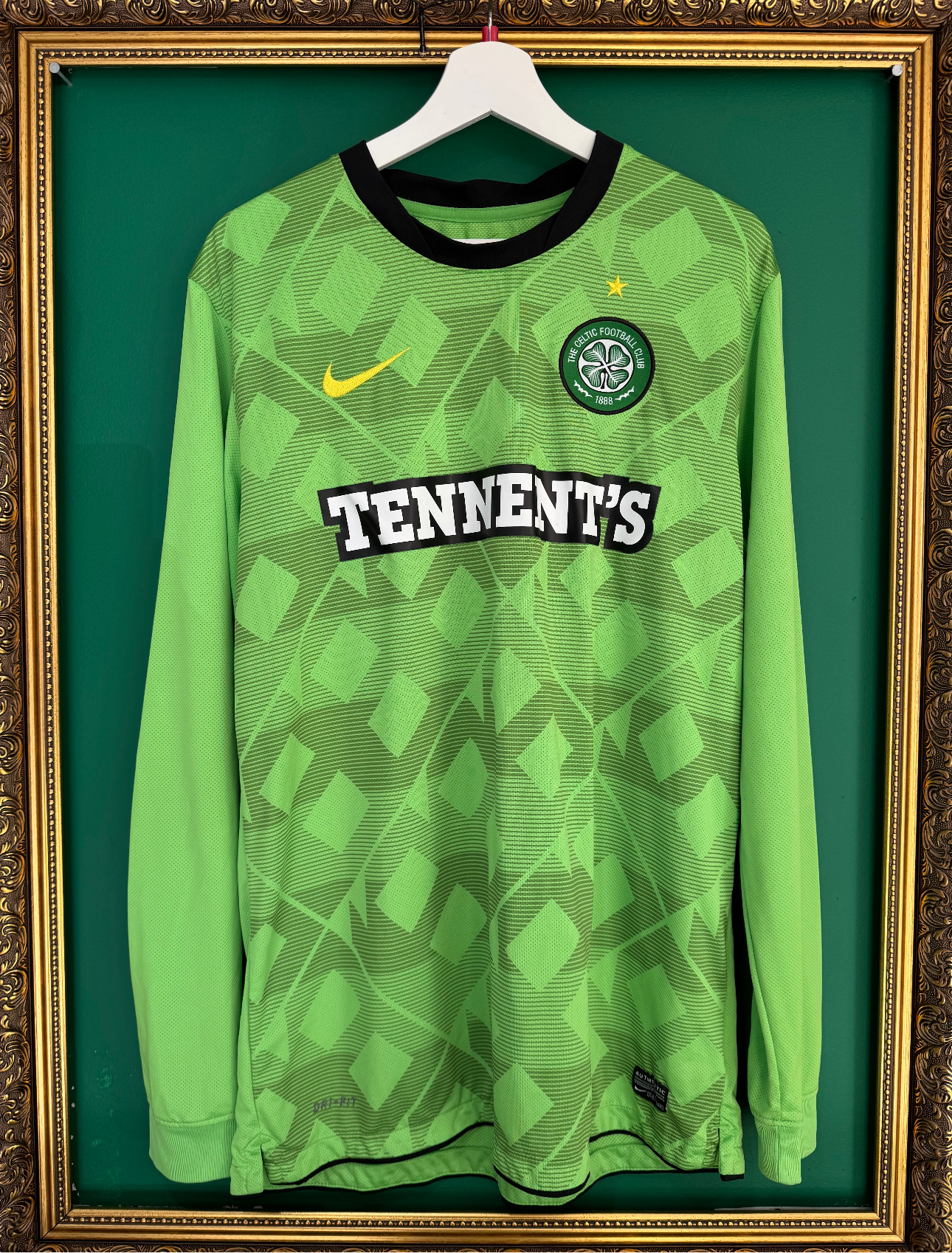 Celtic 2010/11 away shirt ls xlarge