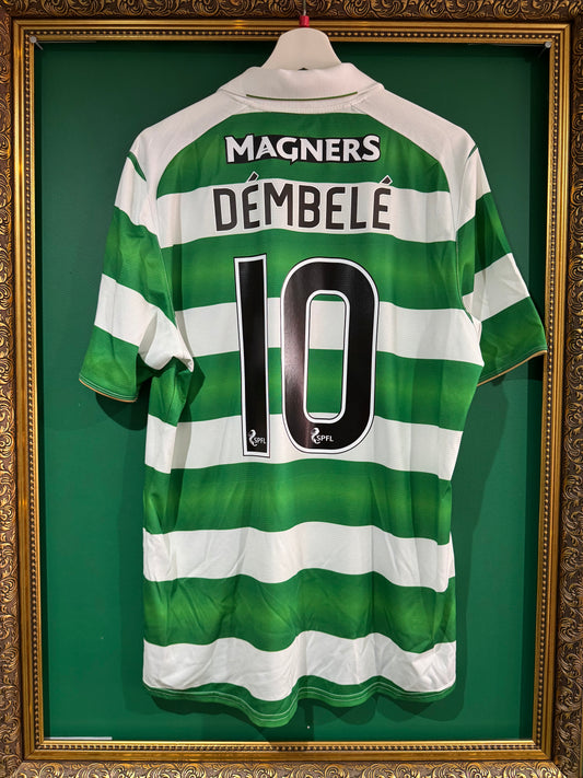 Celtic 2016/17 home shirt large Dembele 10
