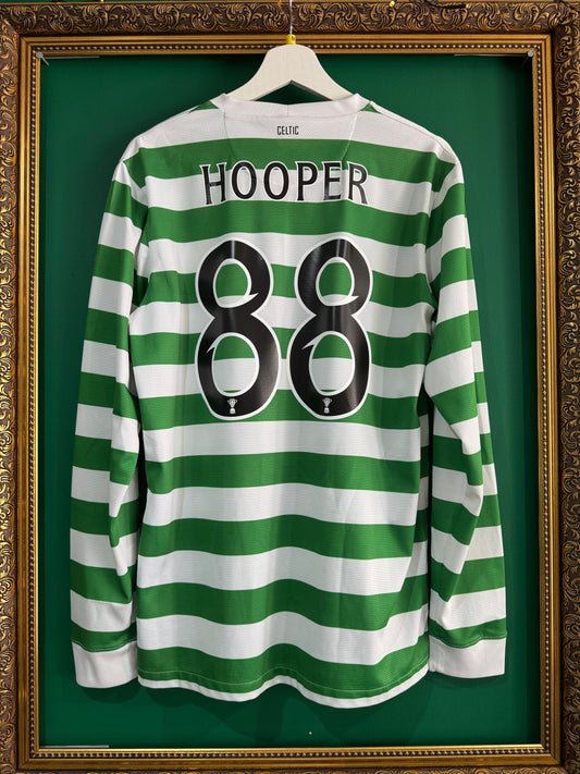 Celtic 2012/13 home shirt medium ls Hooper 88