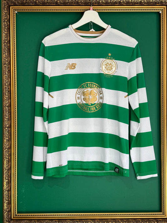 Celtic 2017/18 home small No 2 ls player issue