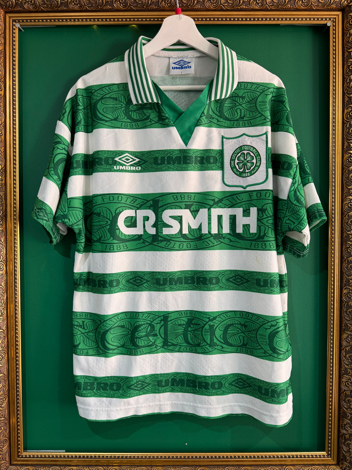 Celtic 1995/97 home shirt large