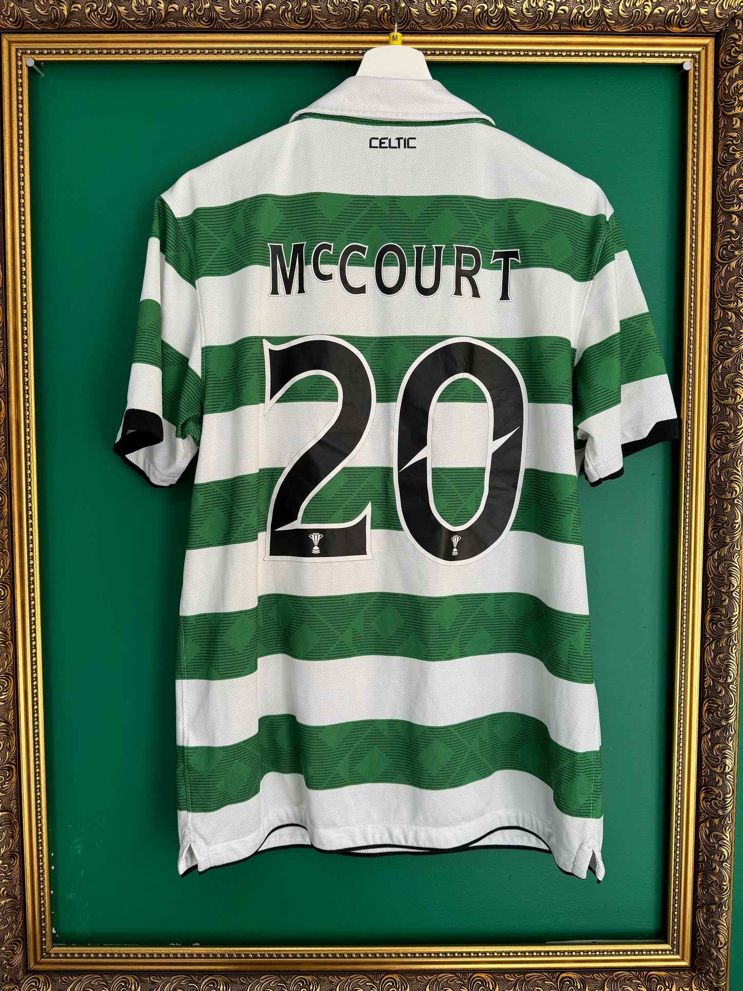 Celtic 2010/11 home medium McCourt 20