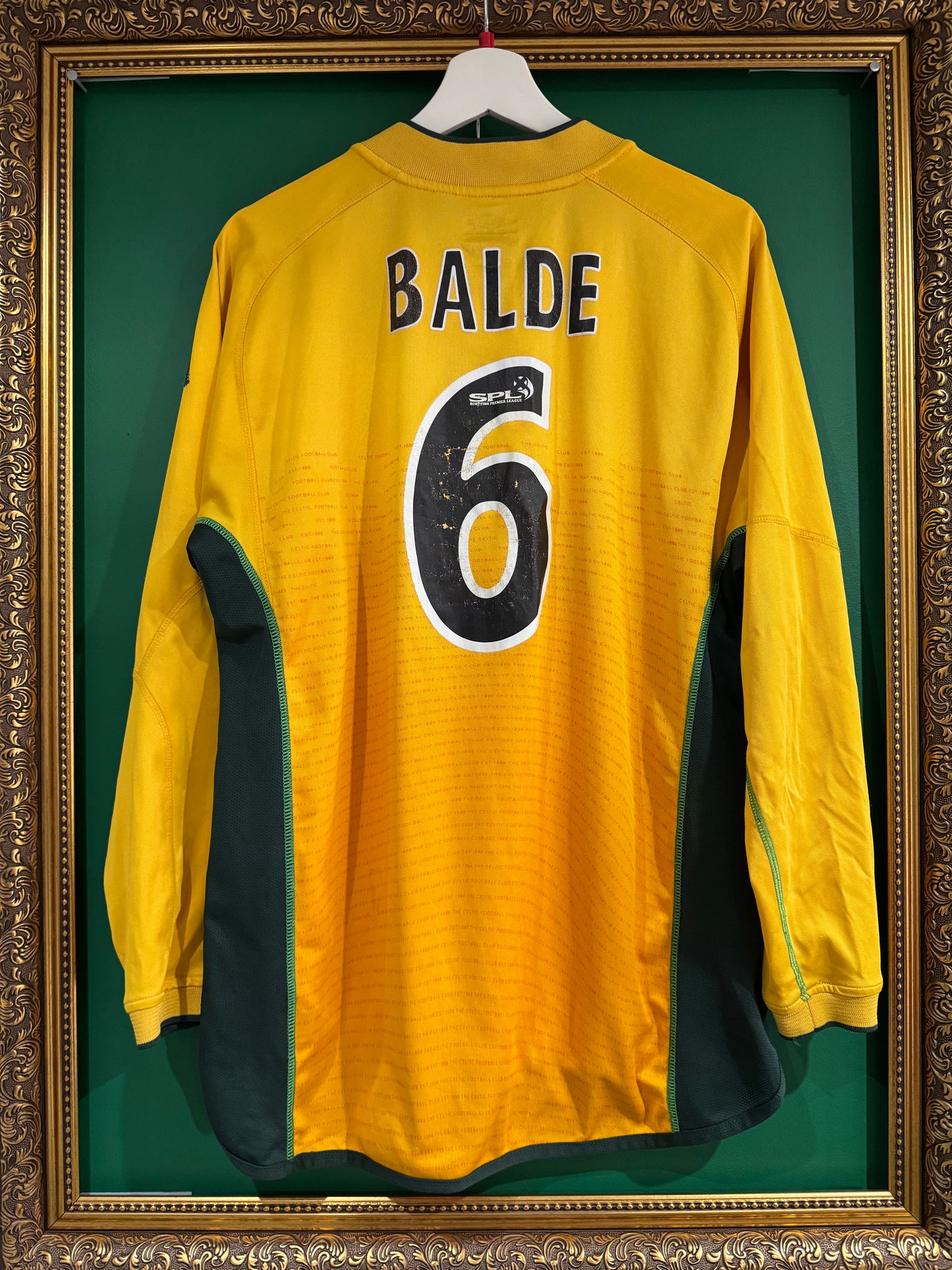 Celtic 2002/03 away large ls Balde 6