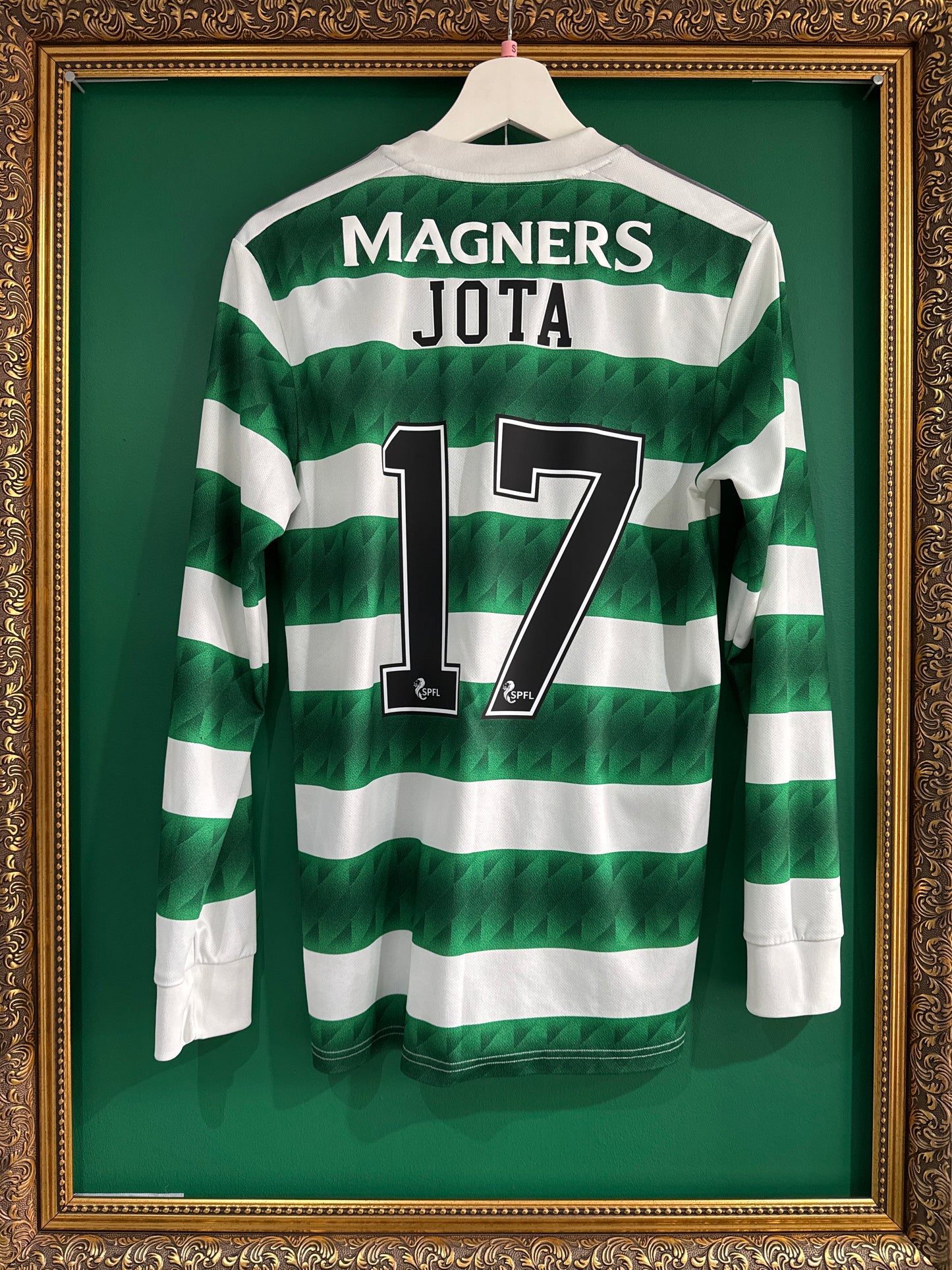 Celtic 2022/23 home small ls Jota 17