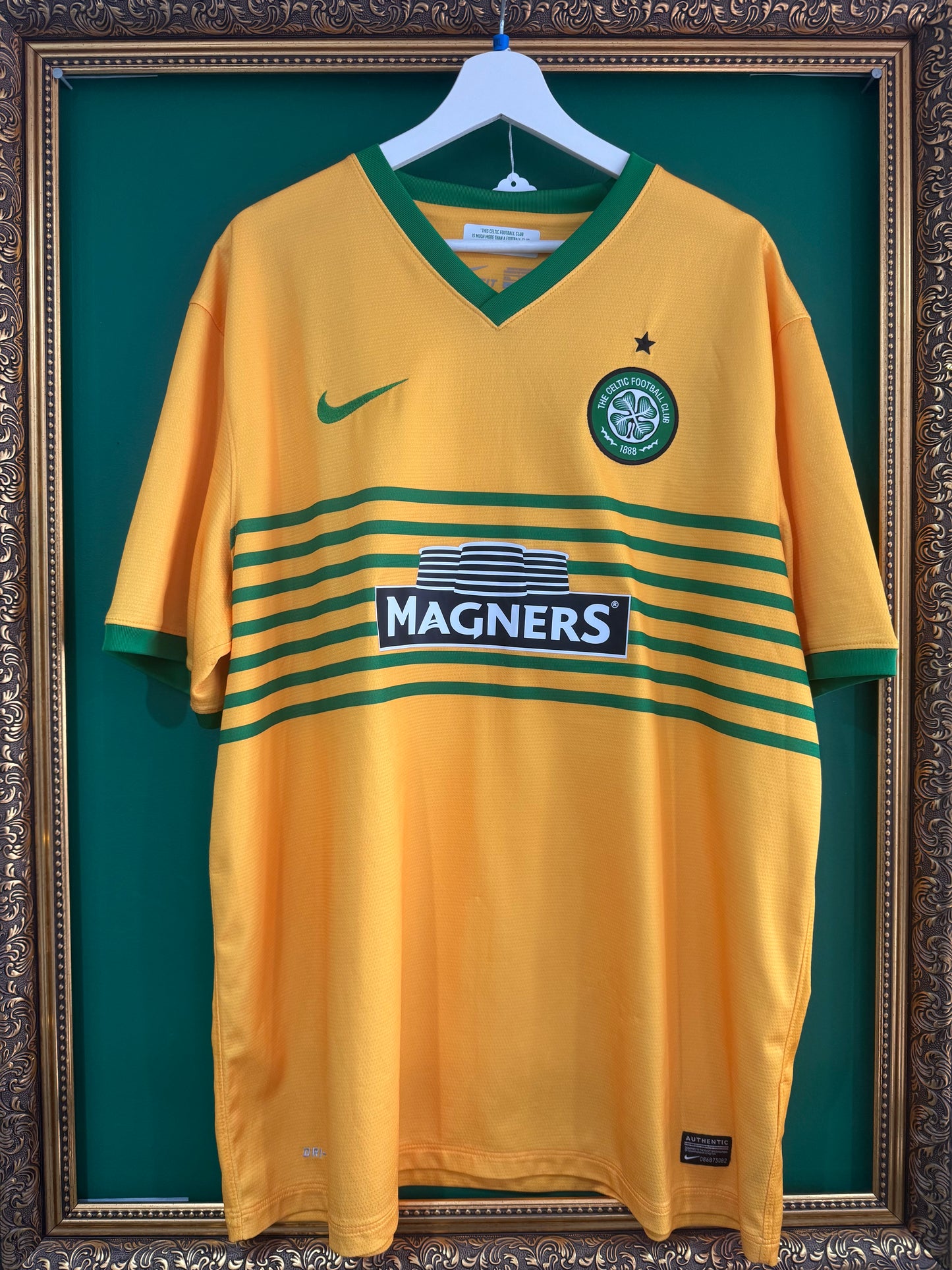 Celtic 2013/14 away shirt xxlarge Virgil 5