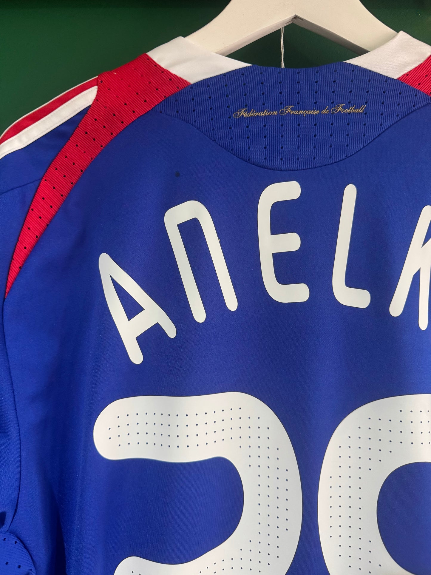 France 2008 home shirt large Anelka 39