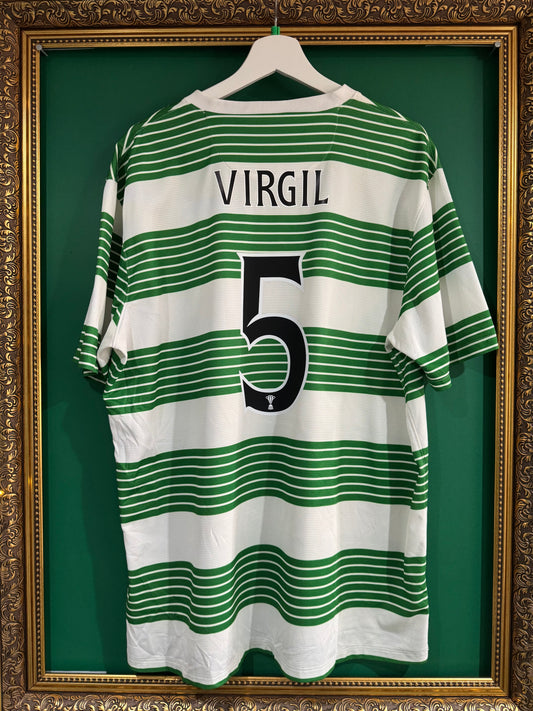 Celtic 2013/14 home shirt xlarge Virgil 5