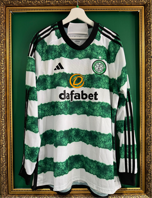 Celtic 2023/24 home shirt large ls
