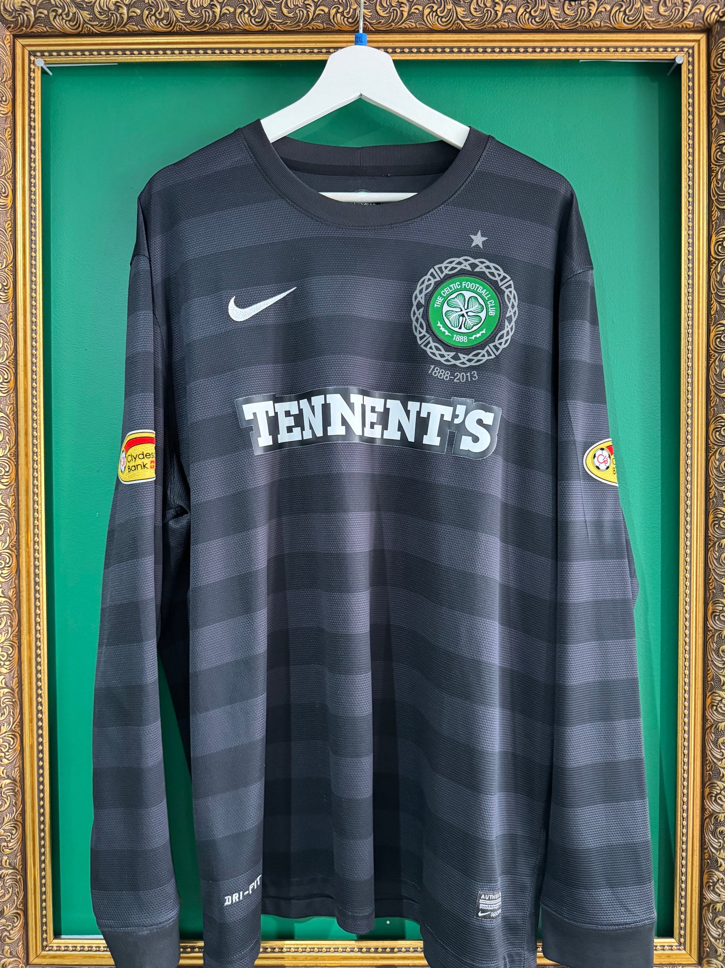Celtic 2012/13 away shirt xxlarge ls Samaras 9