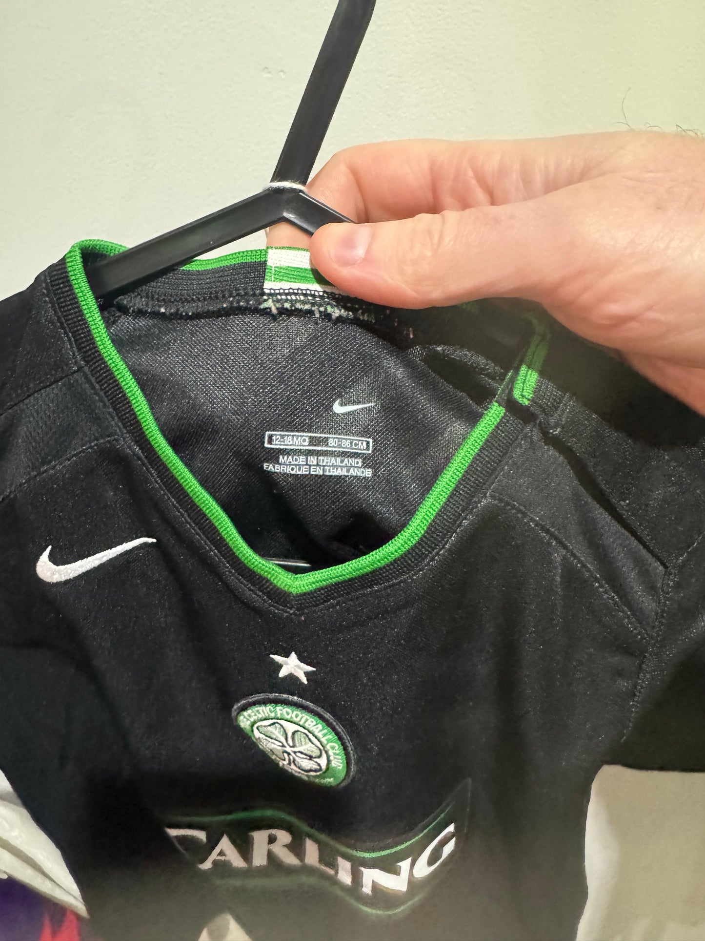 Celtic 2005/07 third shirt 12-18 months