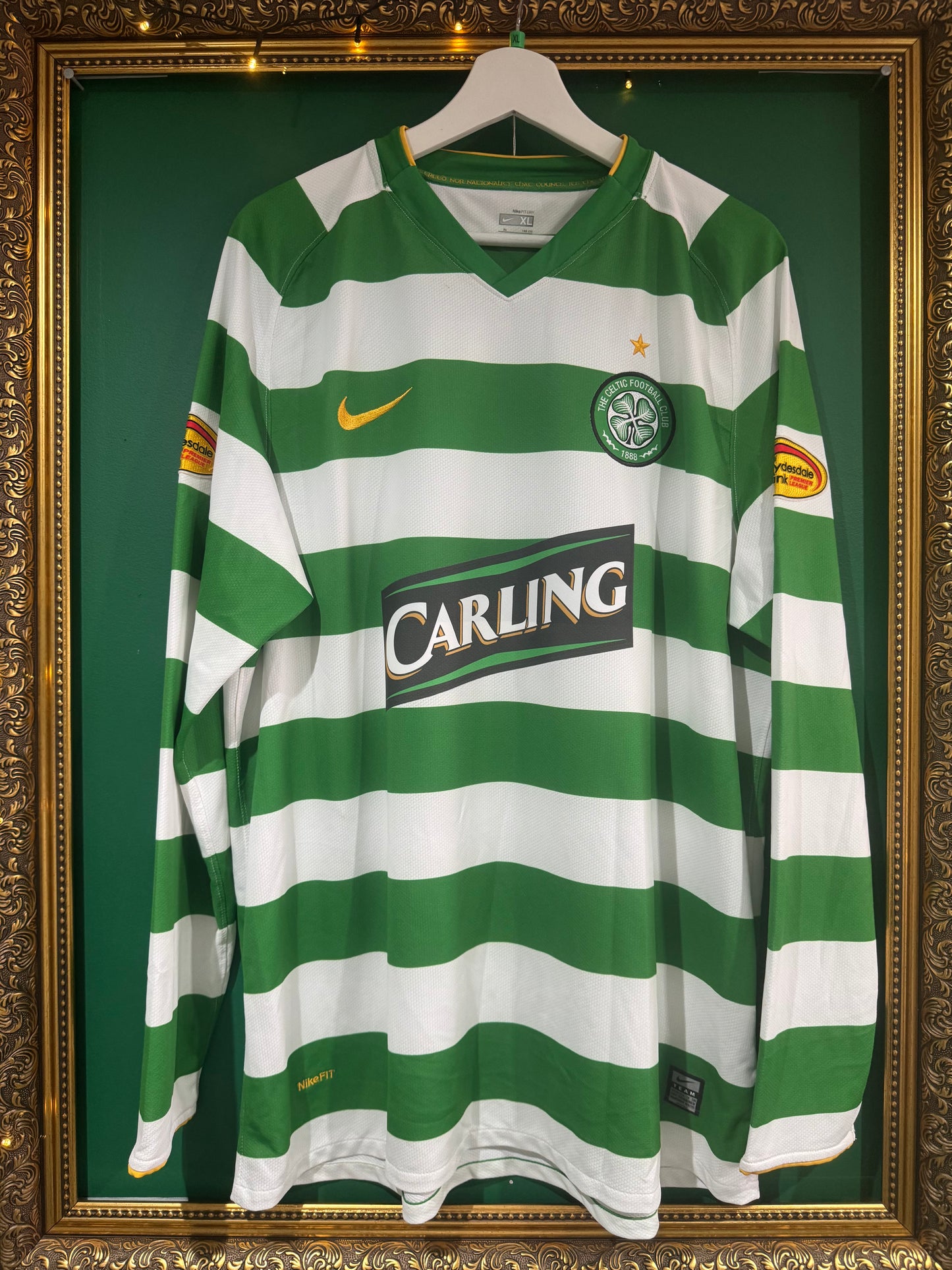 Celtic 2008/10 home shirt ls xlarge Nakamura 25