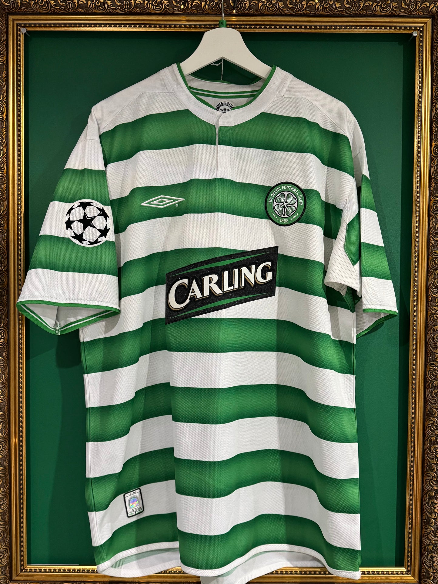 Celtic 2003/04 home xlarge Petrov 19