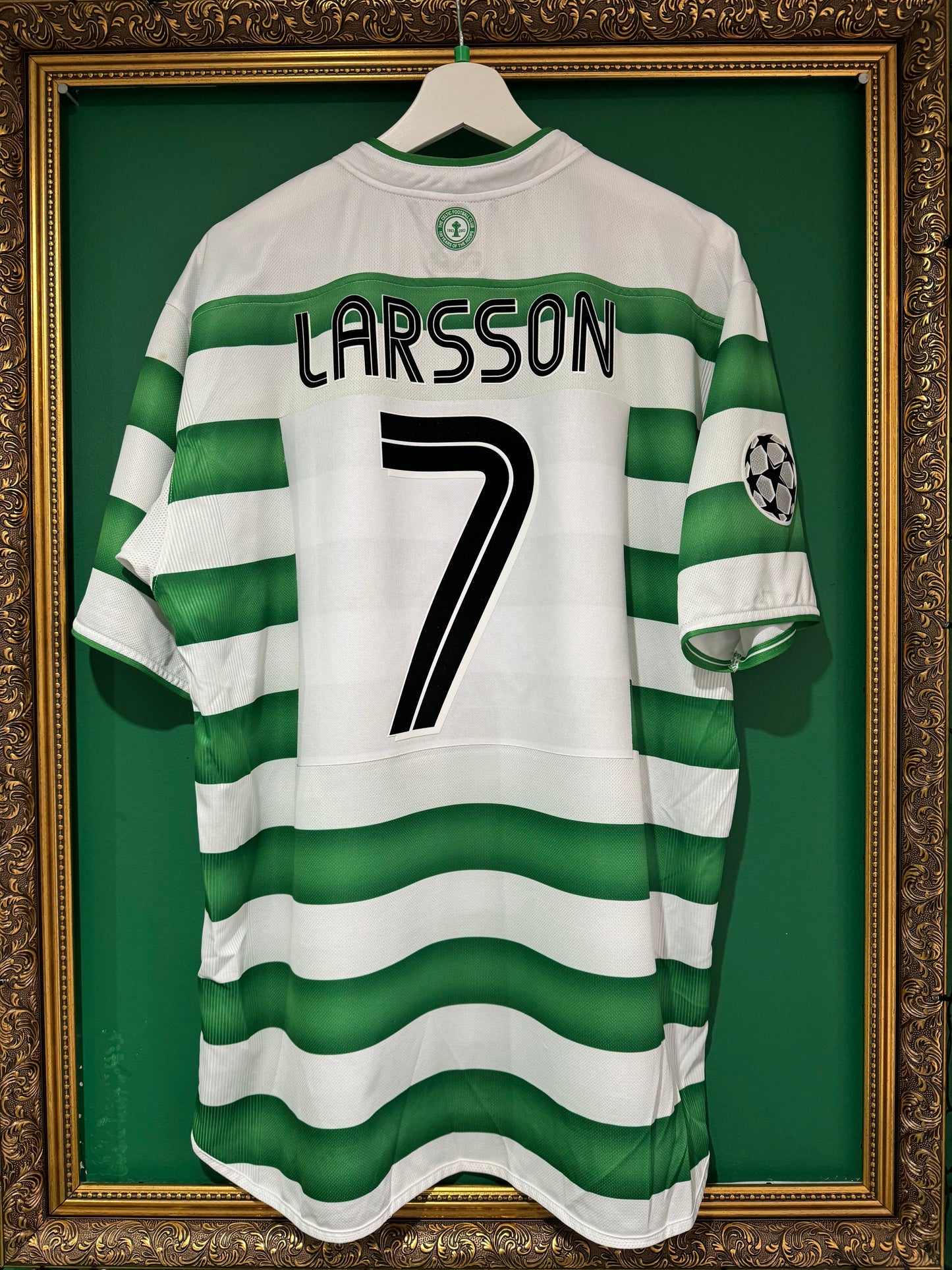 Celtic 2003/04 home xlarge Larsson 7