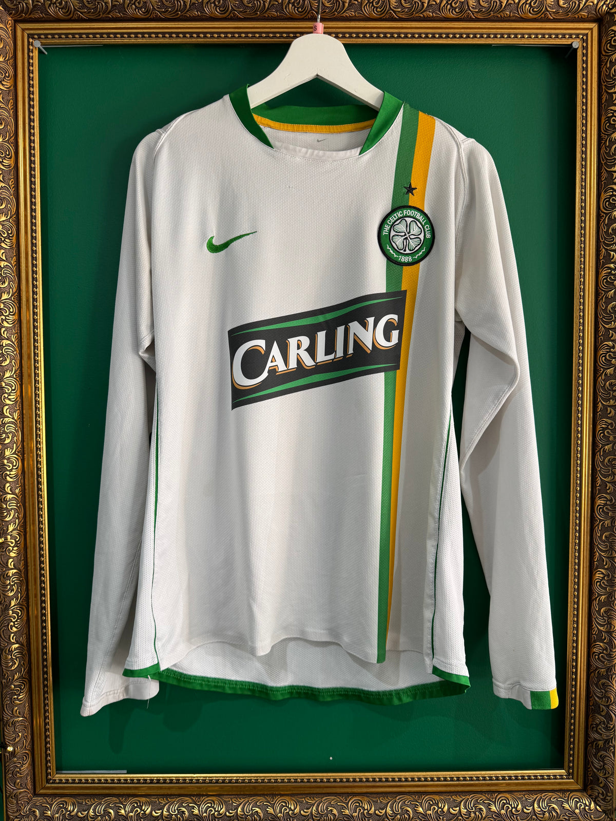 Celtic 2006/08 fourth shirt ls small player issue