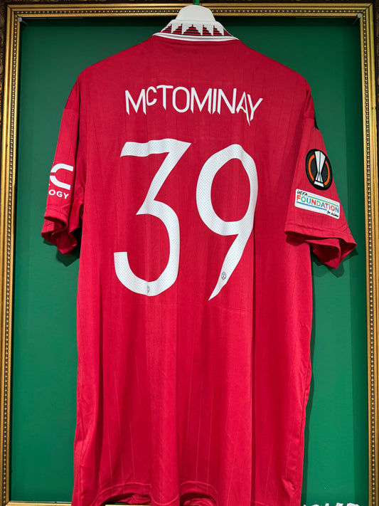 Manchester United 2022/23 home shirt xlarge McTominey 39 BNWT