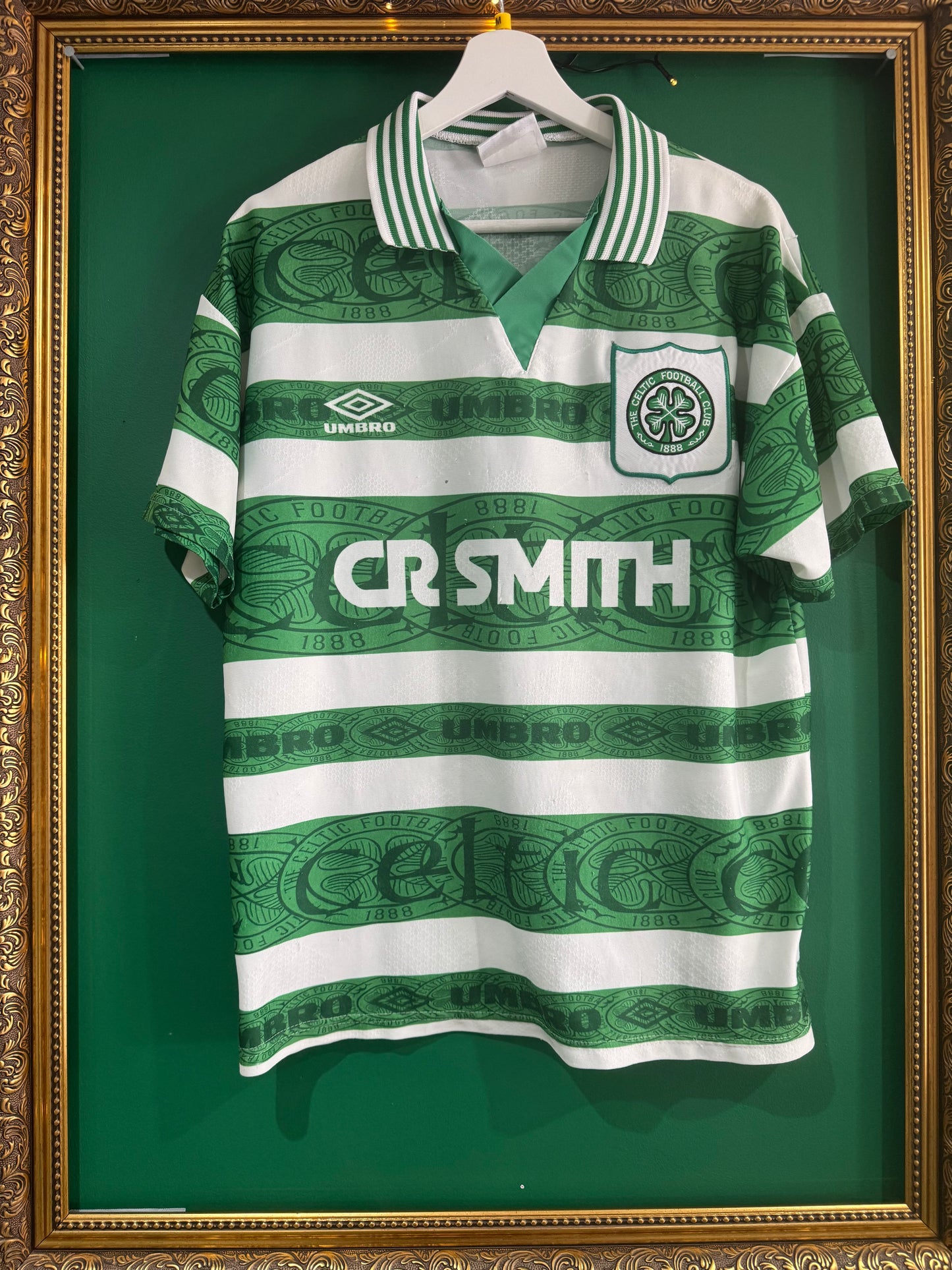 Celtic 1995/97 home shirt medium