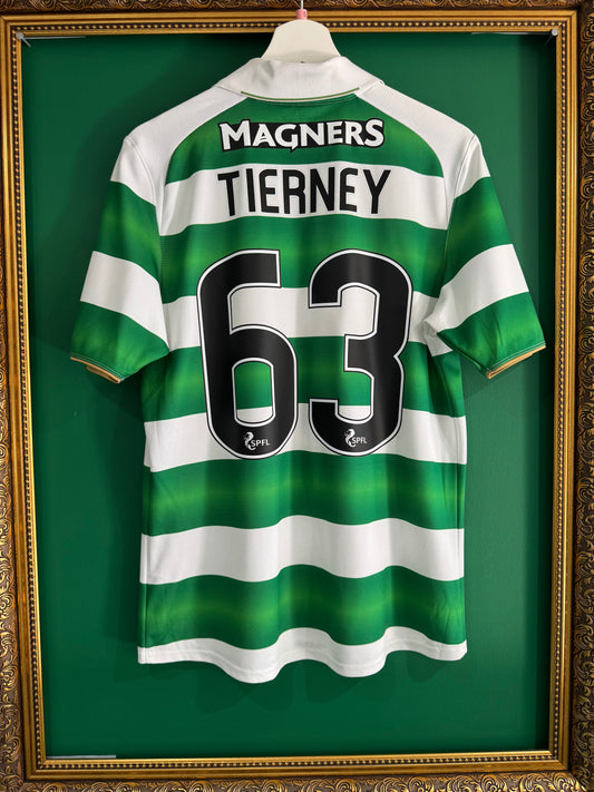 Celtic 2016/17 home shirt small Tierney 63