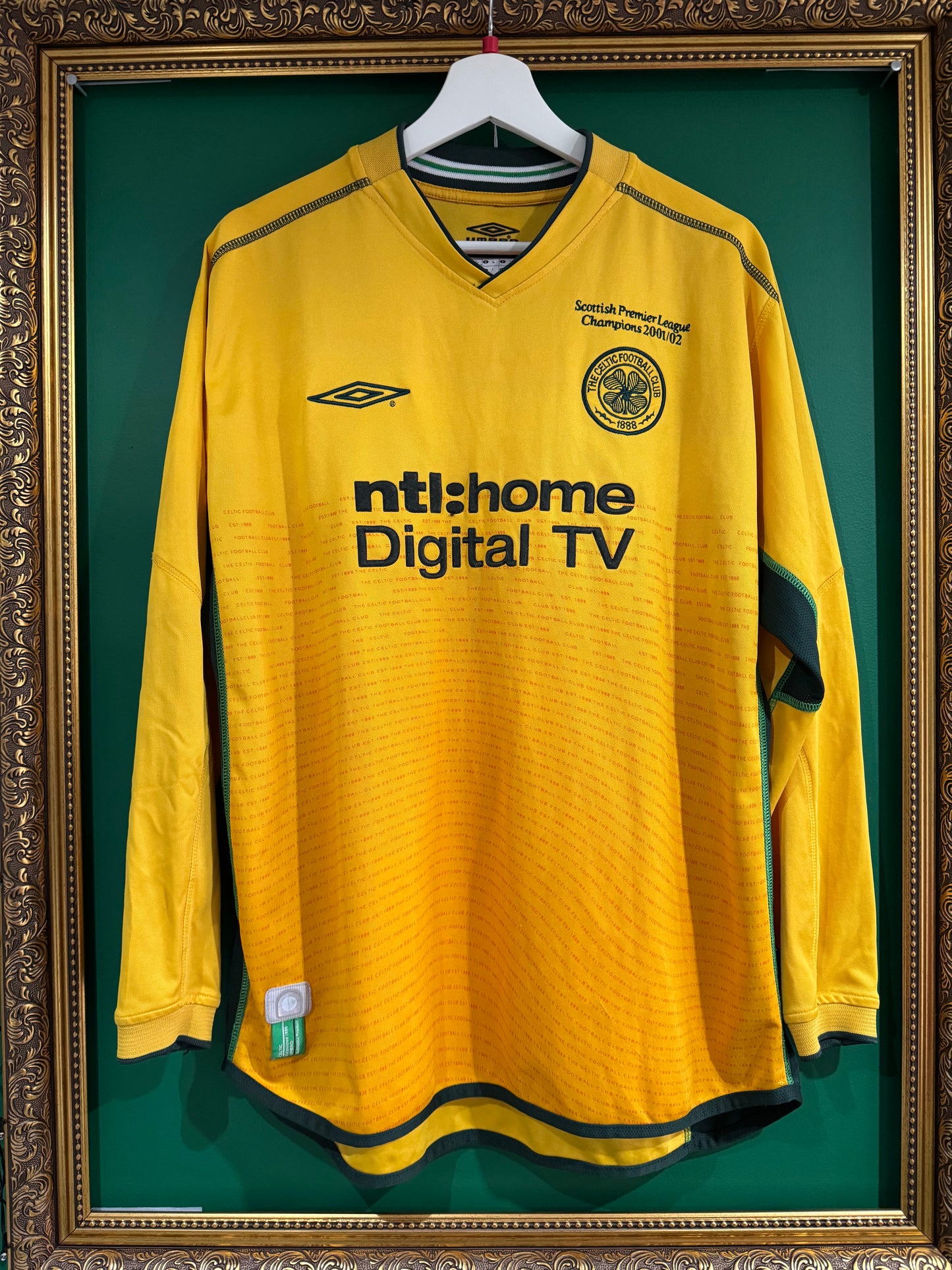 Celtic 2002/03 away large ls Balde 6