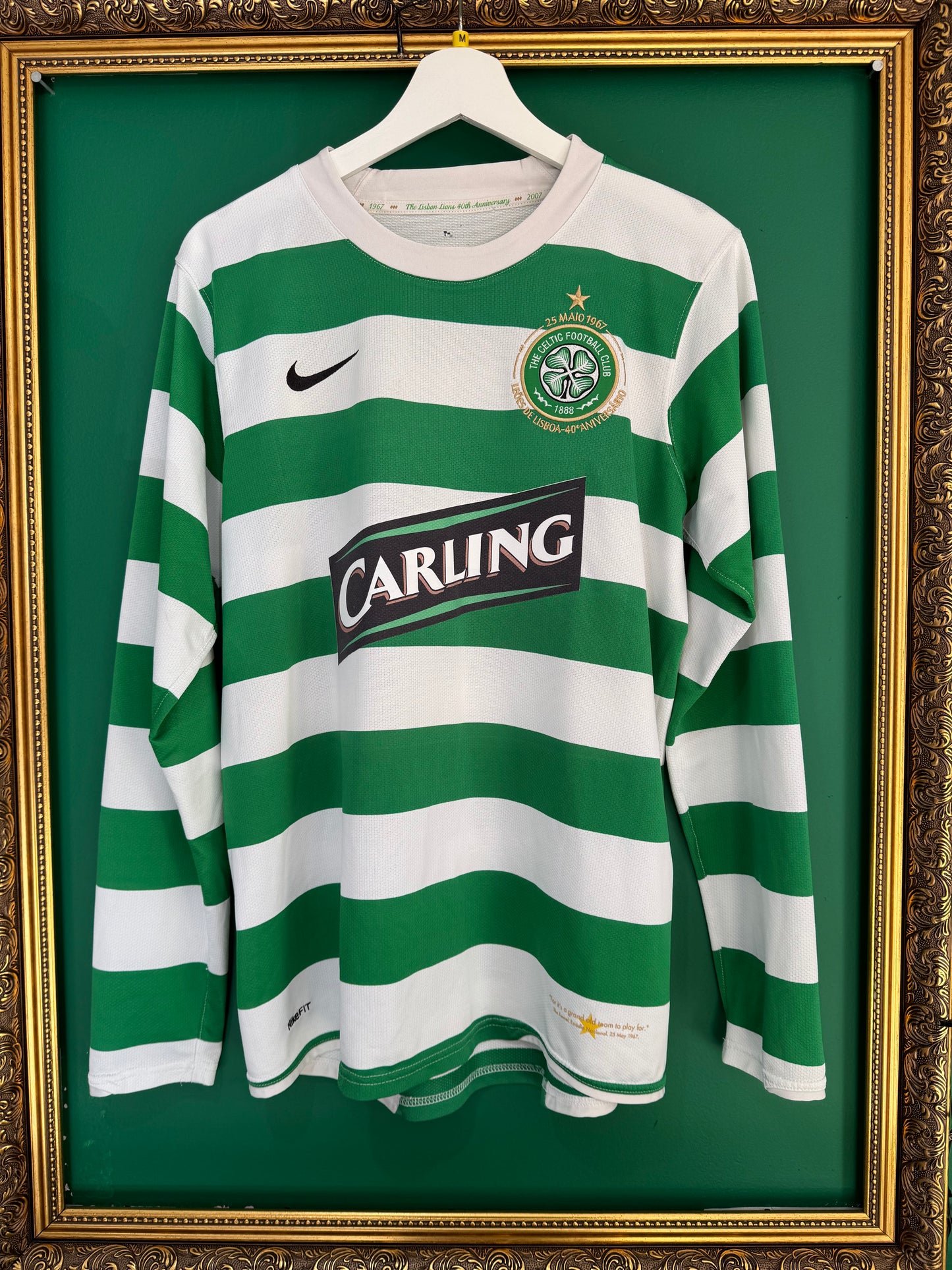 Celtic 2007/08 home medium ls Nakamura 25