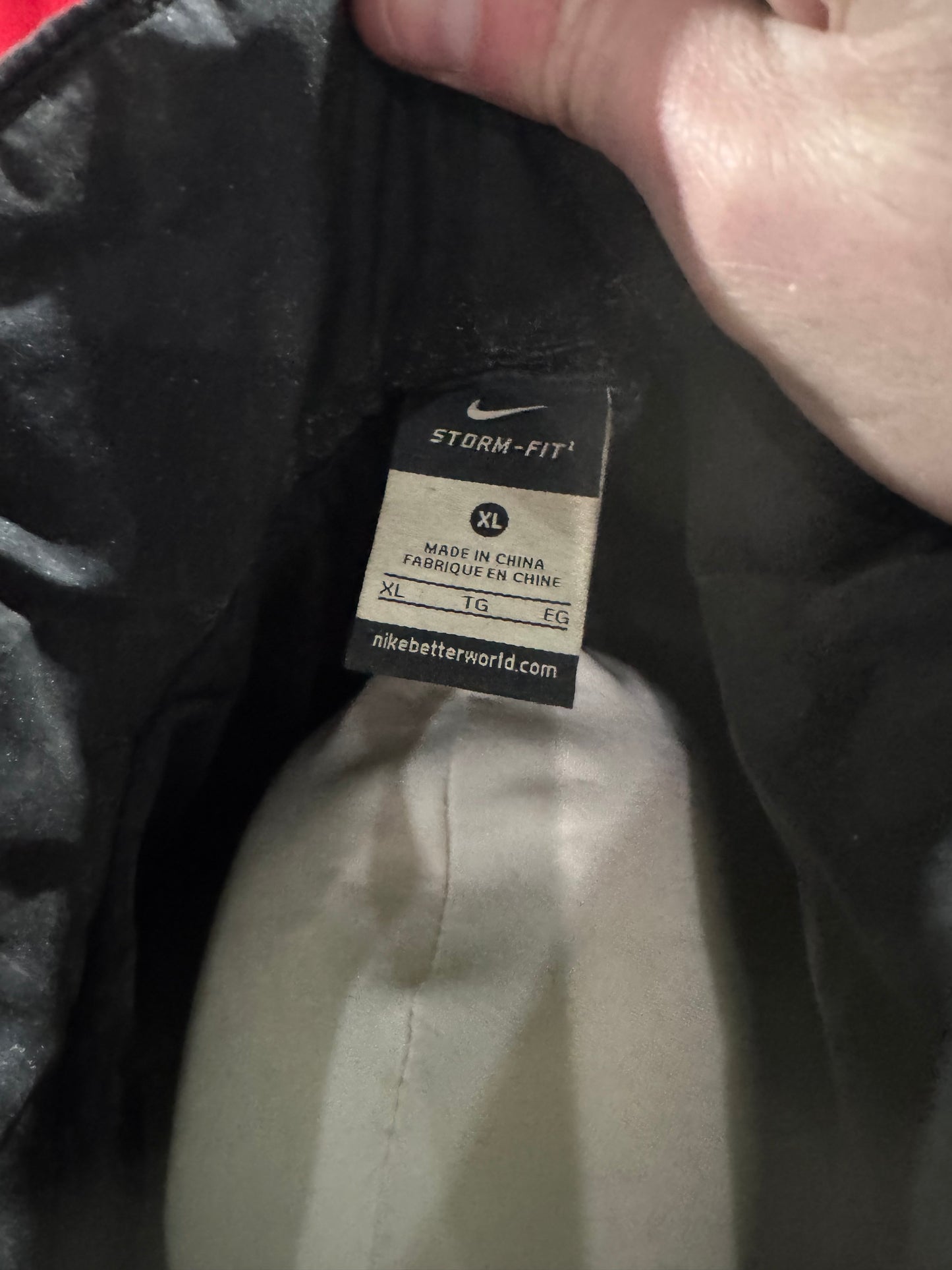 Celtic padded puffer coach jacket xlarge nike
