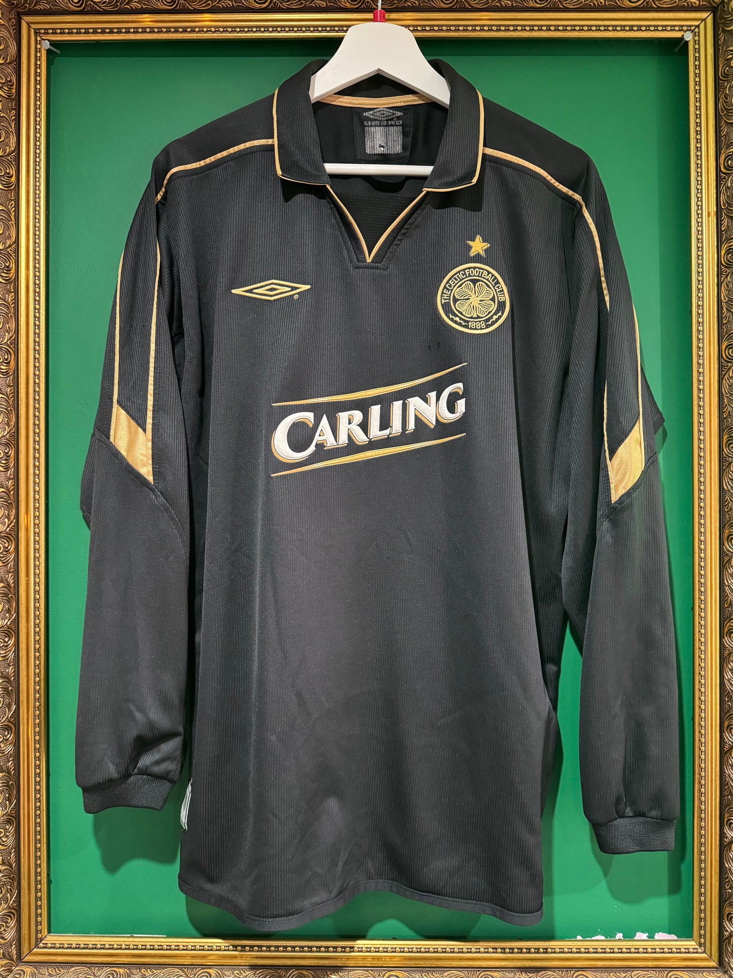 Celtic 2003/04 away shirt ls large