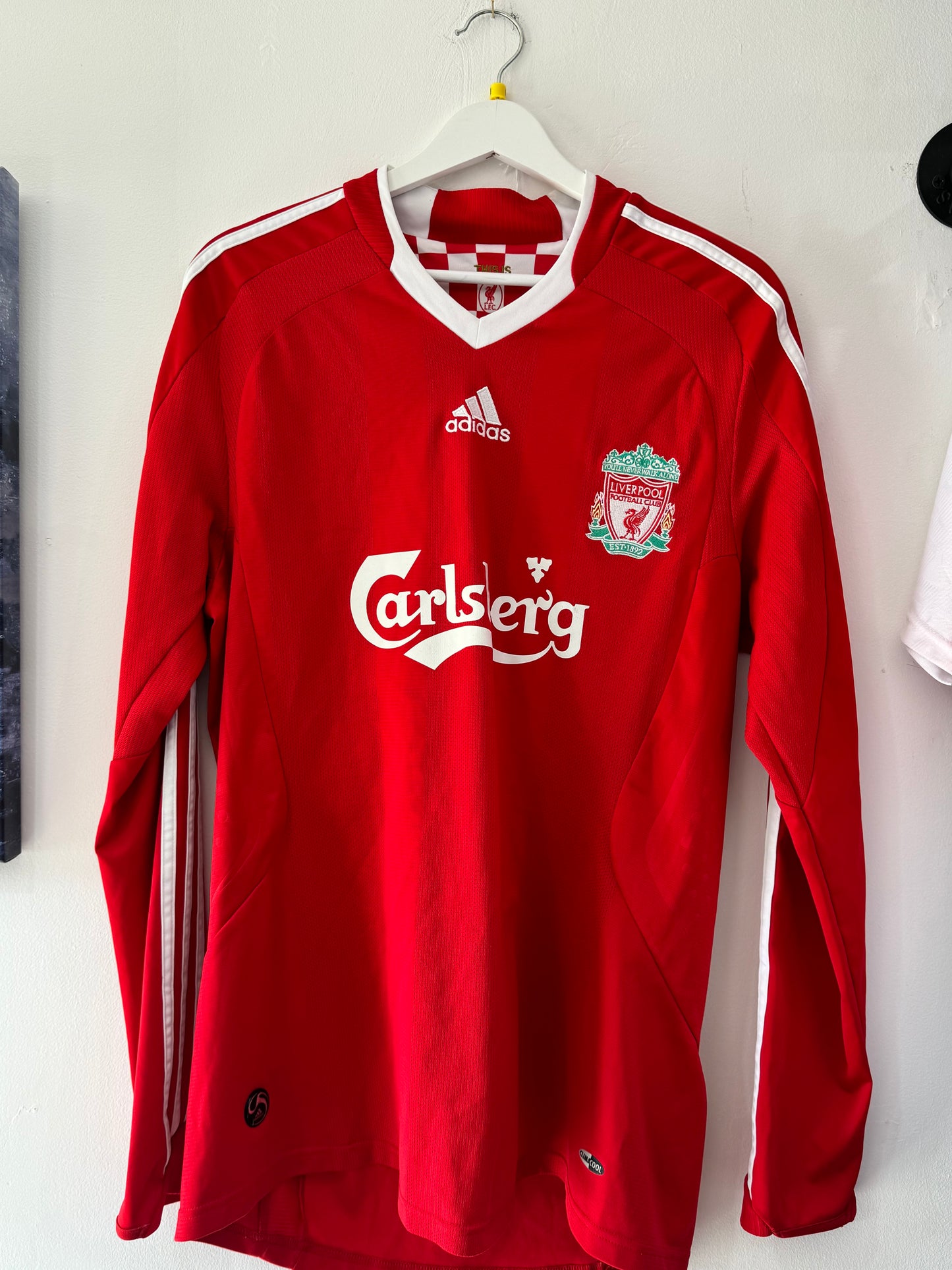 Liverpool 2009/10 home medium Carragher 23 ls