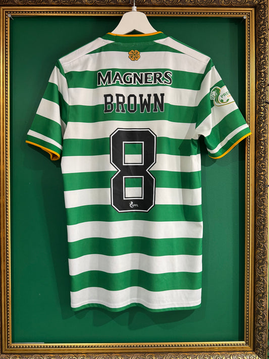 Celtic 2020/21 home shirt xsmall Brown 8