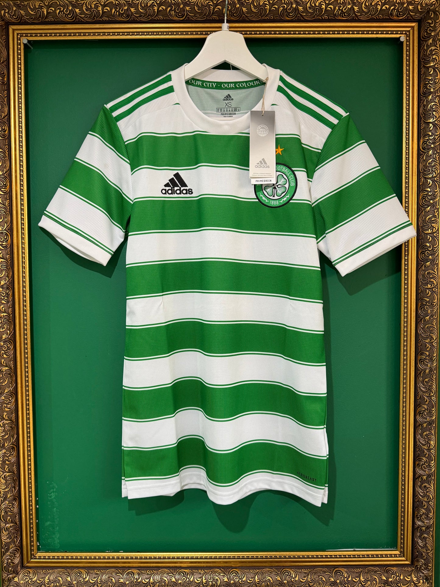 Celtic 2021/22 home xsmall unsponsored BNWT