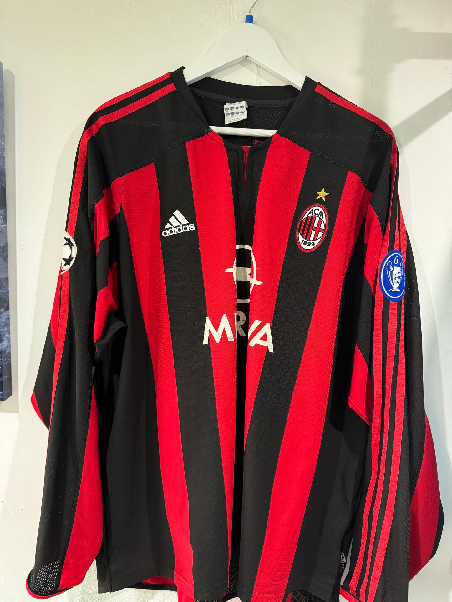 Ac Milan 2003/04 home xxlarge Shevchenko 7 ls