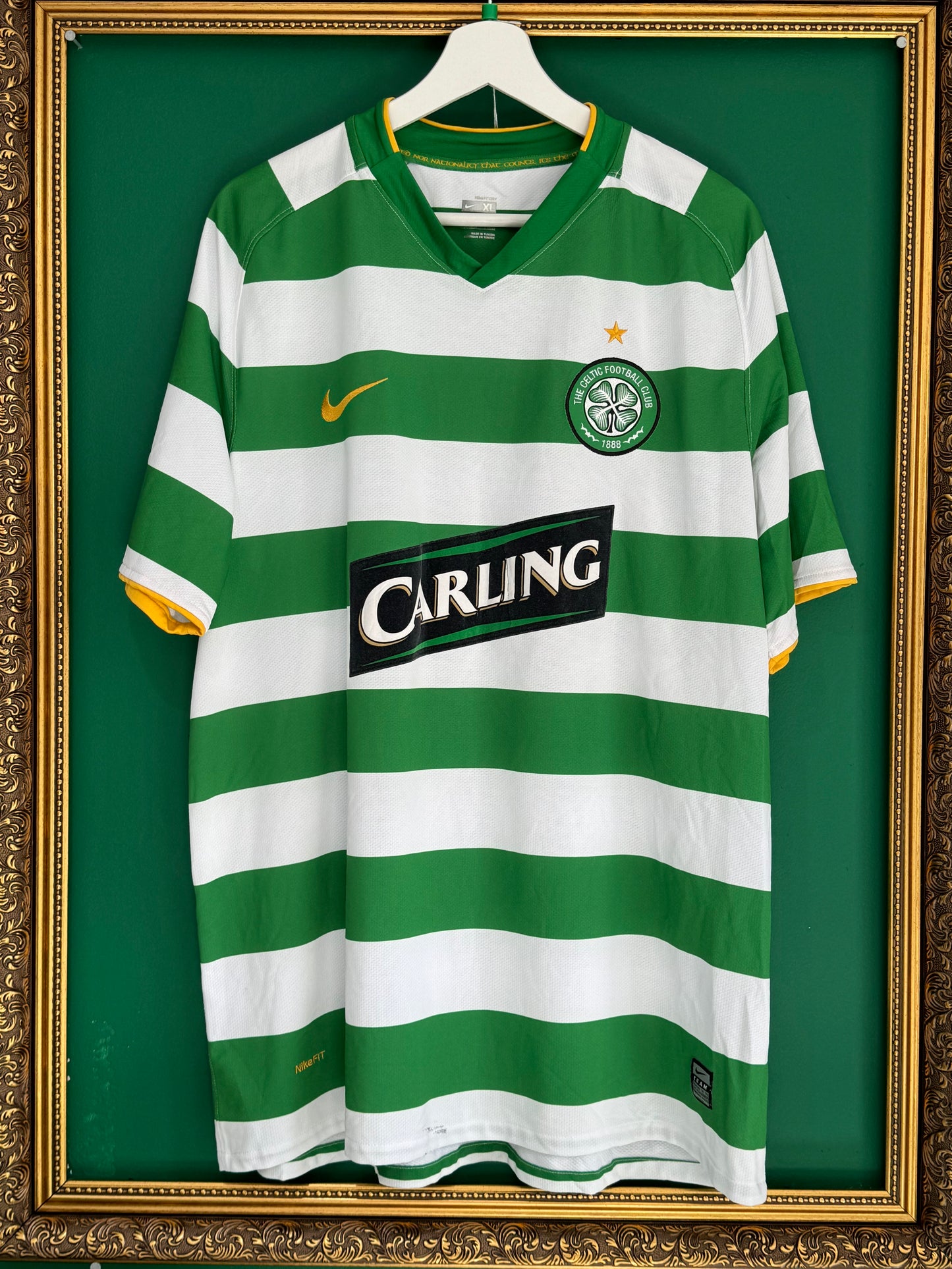 Celtic 2008/09 home Keane 7 xlarge