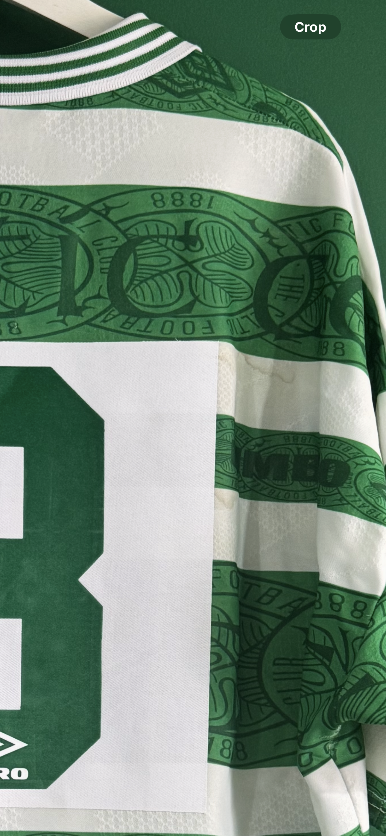 Celtic 1995/07 home shirt xxlarge 8 McStay