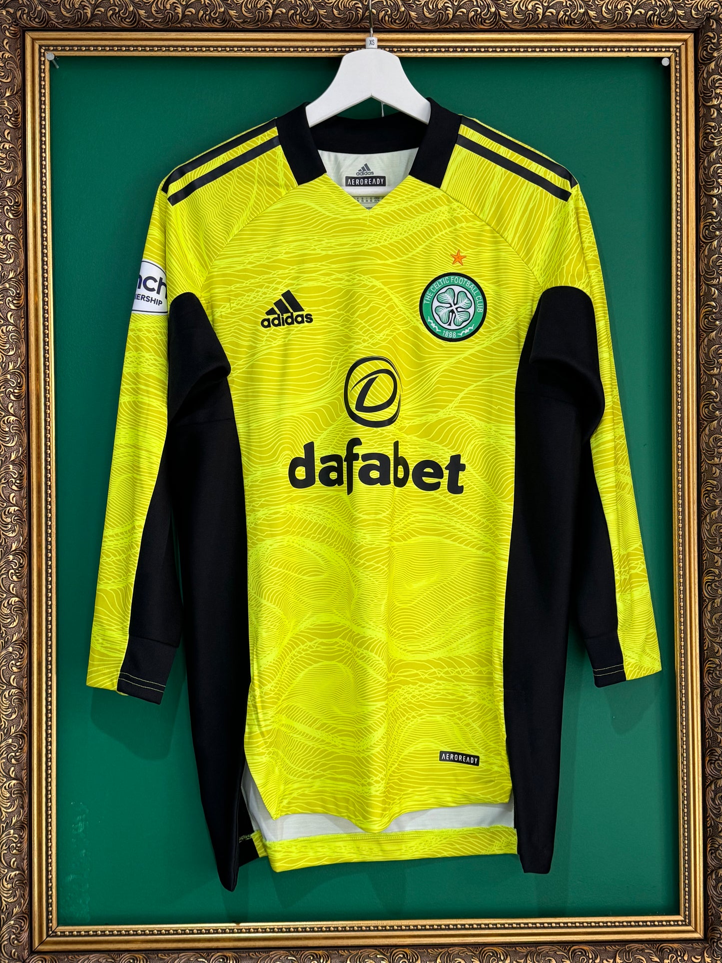 Celtic 2021/22 home goalkeeper X-Small Hart 15