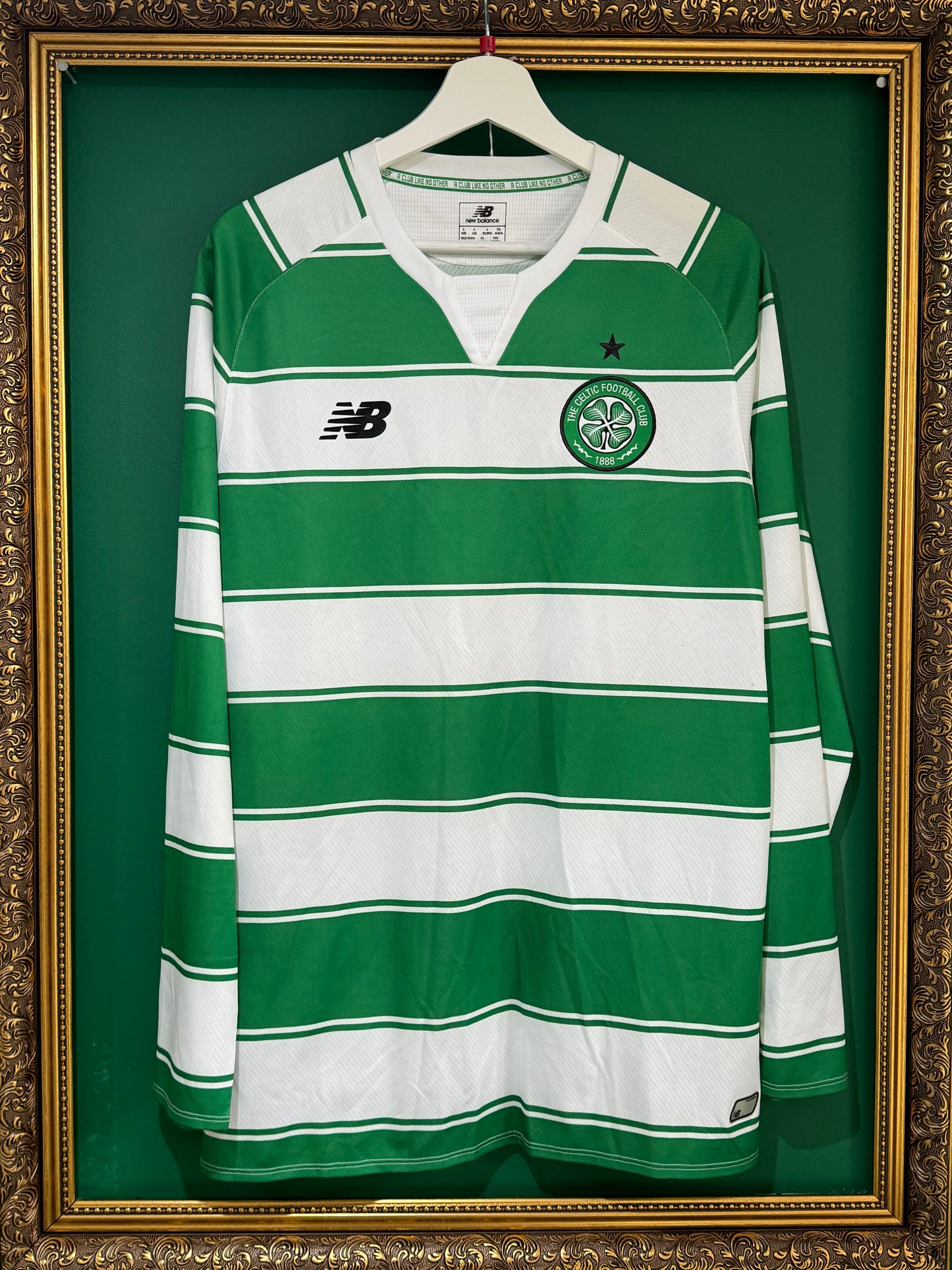 Celtic 2015/16 home large ls unsponsored