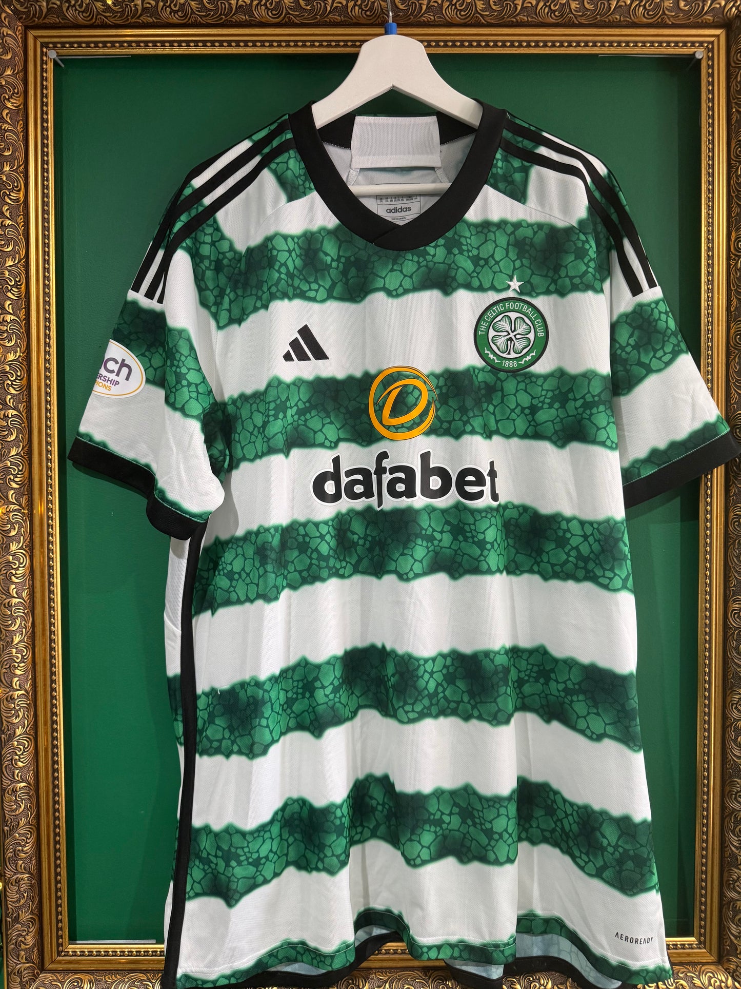 Celtic 2023/24 home shirt xxlarge Kyogo 8