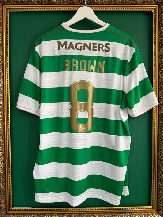 Celtic 2017/18 home shirt xxlarge Brown 8