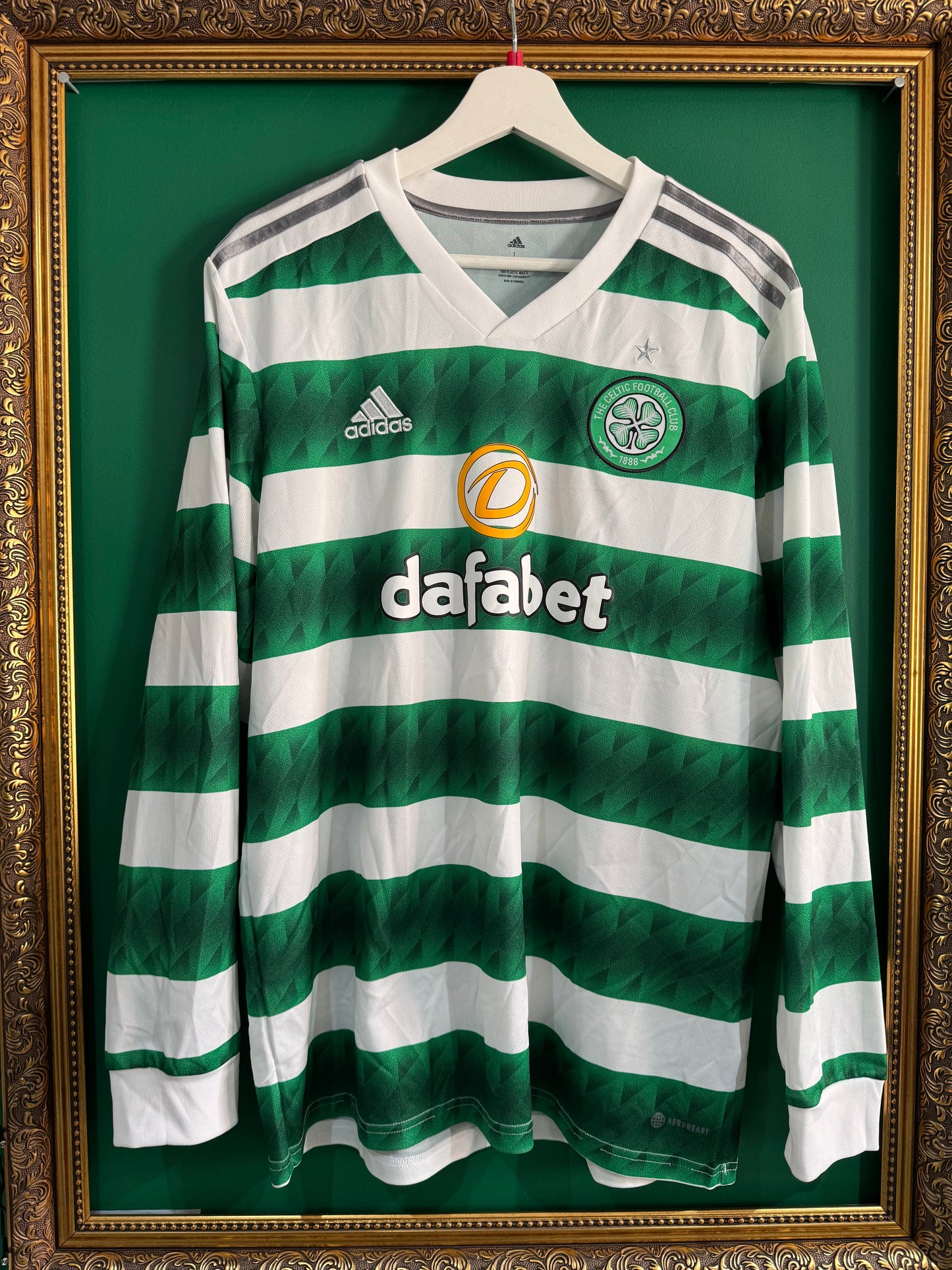 Celtic 2021/22 home large ls Jota 17