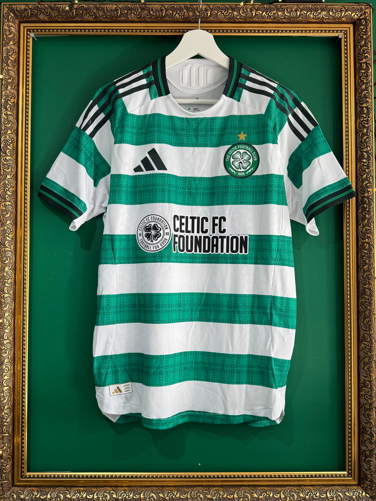 Celtic 2025/26 home Elite Matchshirt pre season Medium 56 (Ralston)