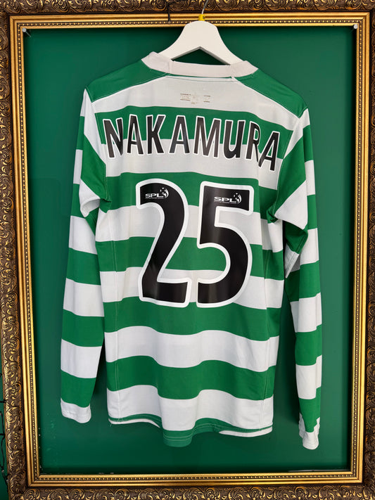 Celtic 2007/08 home medium ls Nakamura 25