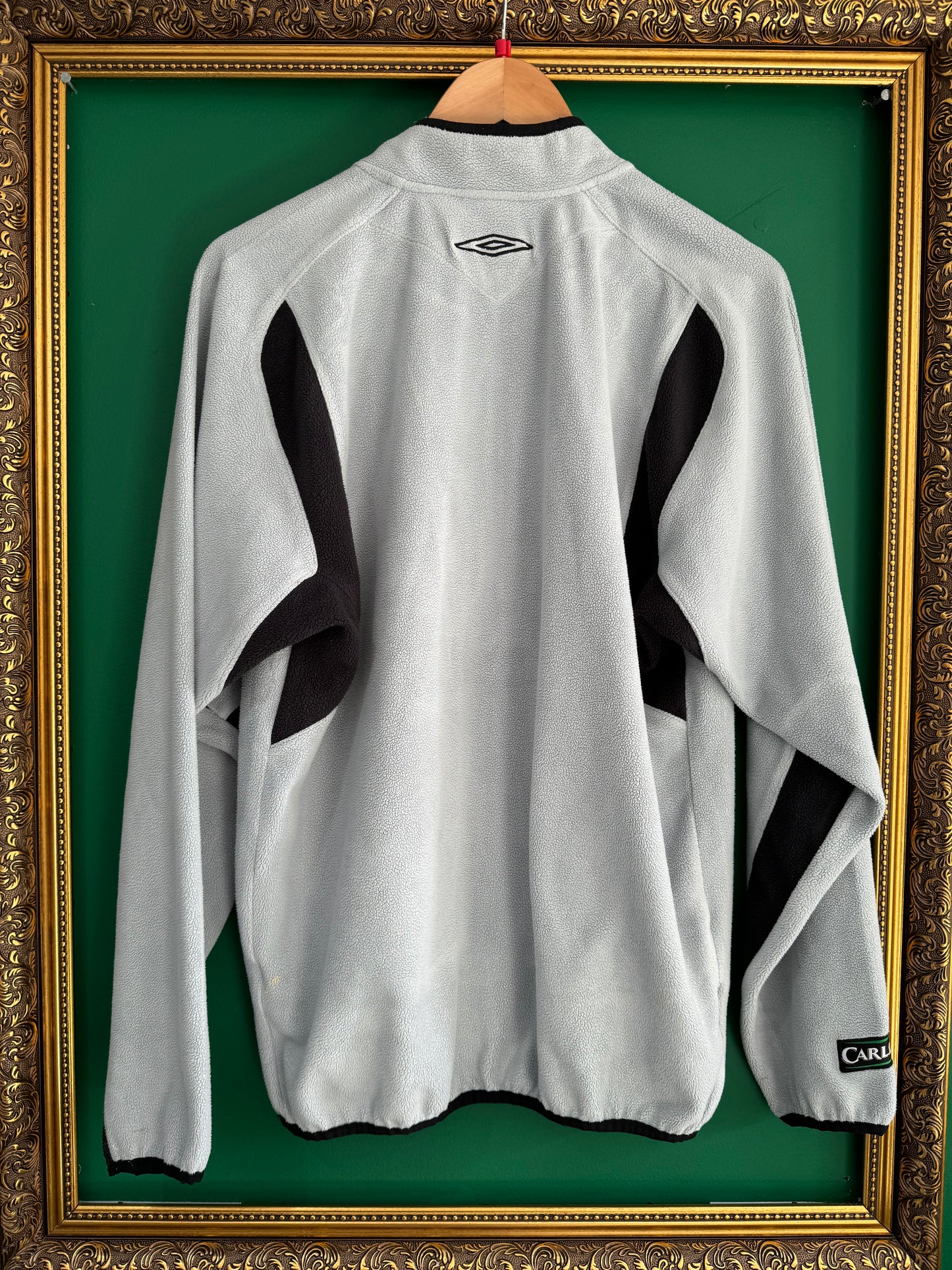 Player issue worn fleece jacket 61 European issue Seville 2003 season