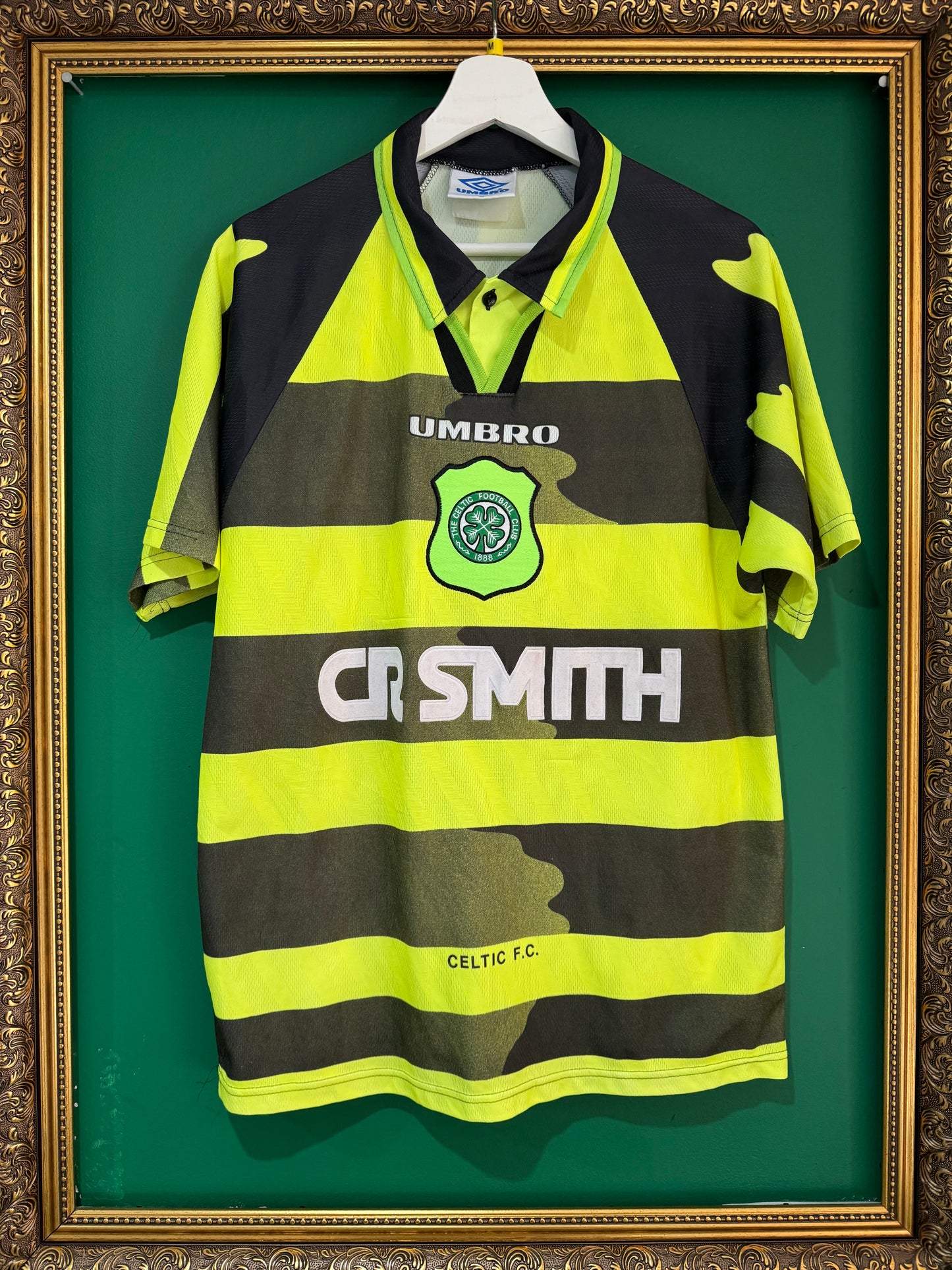 Celtic 1996/97 away shirt medium 8